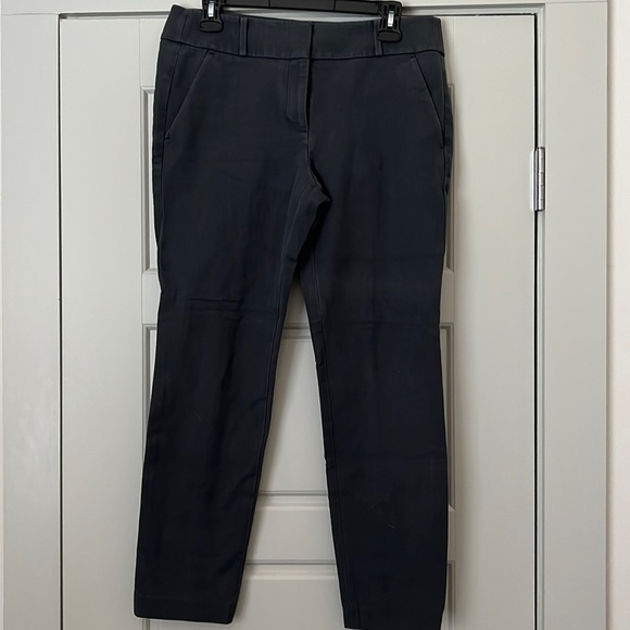 LOFT Marisa Skinny faded gray pants Sz 6 - Picture 1 of 8